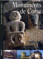 Couverture du livre « Monuments de Corse » de Laurent Chabot et F Leanori aux éditions Edisud