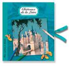 Couverture du livre « Mon carton à dessin ; chateaux de la Loire » de Raphaelle Aubert aux éditions Au Clair De Ma Plume