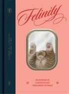 Couverture du livre « Felinity: an anthology of illustrated cats from around the world /anglais » de Victionary aux éditions Victionary