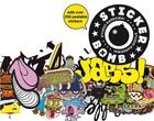 Couverture du livre « Stickerbomb » de Studio Rarekwai aux éditions Laurence King