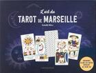 Couverture du livre « L'art du tarot de Marseille » de Isabelle Weiss aux éditions Larousse