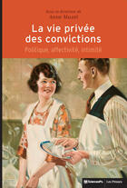 Couverture du livre « La vie privée des convictions » de Anne Muxel aux éditions Presses De Sciences Po