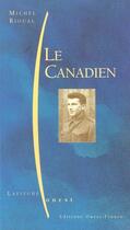 Couverture du livre « Le canadien » de Herve Jaouen aux éditions Ouest France