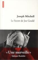 Couverture du livre « Le secret de Joe Gould » de Joseph Mitchell aux éditions Autrement