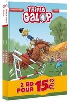 Couverture du livre « Triple galop t.4 » de Benoit Du Peloux aux éditions Bamboo