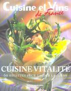 Couverture du livre « Cuisine Vitalite » de  aux éditions Marie-claire