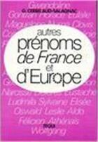 Couverture du livre « AUTRES PRENOMS FRANCE-EUROPE » de  aux éditions Tequi