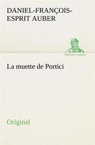 Couverture du livre « La muette de portici » de Auber D aux éditions Tredition