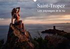 Couverture du livre « Saint tropez les paysages et le nu calendrier mural 2018 din - photos erotiques au bord de la » de Zurmuehle M aux éditions Calvendo