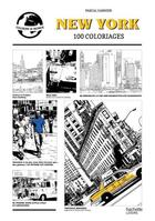Couverture du livre « New York ; 100 coloriages » de Pascal Garnier aux éditions Hachette Pratique