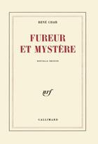 Couverture du livre « Fureur et mystère » de René Char aux éditions Gallimard