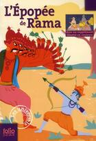 Couverture du livre « L'épopée de Rama » de Valmiki aux éditions Gallimard-jeunesse