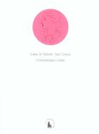 Couverture du livre « Correspondance croisée » de Jean Cocteau et Louise De Vilmorin aux éditions Le Promeneur