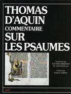 Couverture du livre « Commentaires des psaumes » de Thomas D'Aquin aux éditions Cerf