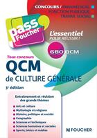 Couverture du livre « PASS'FOUCHER ; QCM de culture générale ; tous concours (3e édition) » de Valerie Beal aux éditions Foucher