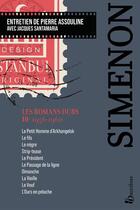 Couverture du livre « Les romans durs t.10 : 1956-1960 (édition 2023) » de Georges Simenon aux éditions Omnibus