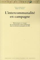Couverture du livre « L'intercommunalité en campagne » de Remy Le Saout aux éditions Pu De Rennes