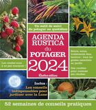 Couverture du livre « Agenda Rustica du potager (édition 2024) » de Robert Elger aux éditions Rustica