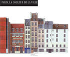 Couverture du livre « Paris, la couleur de la ville » de Desmier Annick aux éditions La Villette