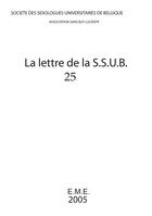 Couverture du livre « Lettre de la S.S.U.B. 25 » de  aux éditions Eme Editions