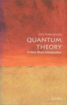 Couverture du livre « Quantum Theory: A Very Short Introduction » de Polkinghorne John aux éditions Oup Oxford