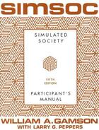 Couverture du livre « SIMSOC: Simulated Society, Participant's Manual » de Gamson William A aux éditions Free Press