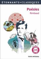 Couverture du livre « Poésies » de Arthur Rimbaud aux éditions Flammarion