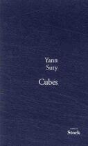 Couverture du livre « Cubes » de Suty-Y aux éditions Stock