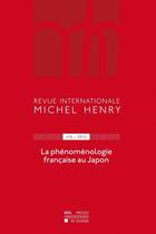 Couverture du livre « Revue Michel Henry 6-2015 » de Coll aux éditions Pu De Louvain