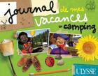 Couverture du livre « Journal de mes vacances en camping » de  aux éditions Ulysse