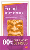 Couverture du livre « Totem et tabou » de Sigmund Freud aux éditions Flammarion