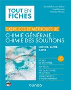 Couverture du livre « Campus - chimie generale : chimie des solutions - 2e ed. - exercices et methodes » de Baeyens-Volant aux éditions Dunod