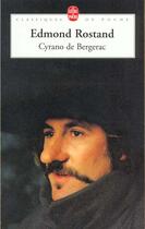 Couverture du livre « Cyrano de bergerac » de Edmond Rostand aux éditions Le Livre De Poche