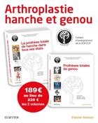 Couverture du livre « Prothèses totales hanche et genou » de Patrice Mertl aux éditions Elsevier-masson