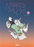 Couverture du livre « Nights with a cat Tome 3 » de Kyuryu Z aux éditions Glenat