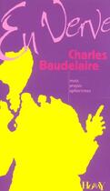 Couverture du livre « Charles Baudelaire » de Charles Baudelaire aux éditions Horay