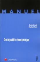 Couverture du livre « Droit public économique » de Raphael Romi aux éditions Lexisnexis
