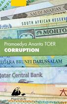 Couverture du livre « Corruption » de Pramoedya Ananta Toer aux éditions Picquier