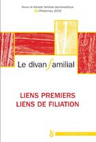 Couverture du livre « Liens premiers, liens de filiation » de Alberto Eiguer aux éditions In Press