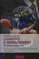 Couverture du livre « Essentials of logistics and management ; the global supply chain » de  aux éditions Ppur