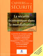 Couverture du livre « Cahiers de la securité (juin 2008) » de  aux éditions Documentation Francaise