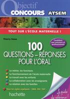 Couverture du livre « Objectif concours ; guide de l'atsem » de Thierry Vasse aux éditions Hachette Education