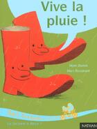 Couverture du livre « Vive La Pluie » de Marc Boutavant et Mimy Doinet aux éditions Nathan