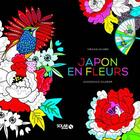 Couverture du livre « Japon en fleurs ; 60 dessins à colorier » de Virginie Guyard aux éditions Solar