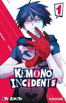 Couverture du livre « Kemono incidents Tome 1 » de Sho Aimoto aux éditions Kurokawa