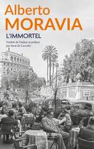 Couverture du livre « L'immortel » de Alberto Moravia aux éditions Bouquins