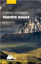 Couverture du livre « Tempête rouge » de Tsering Dondrup aux éditions Picquier