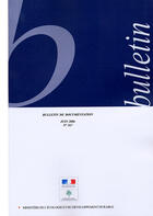 Couverture du livre « Bulletin de documentation n.167 » de  aux éditions Documentation Francaise