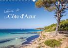 Couverture du livre « Littoral de la cote d azur calendrier mural 2018 din a3 hori - merveilleux littoral de la cot » de Cavalier M aux éditions Calvendo