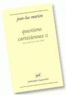 Couverture du livre « Questions cartesiennes t.2 » de Jean-Luc Marion aux éditions Puf